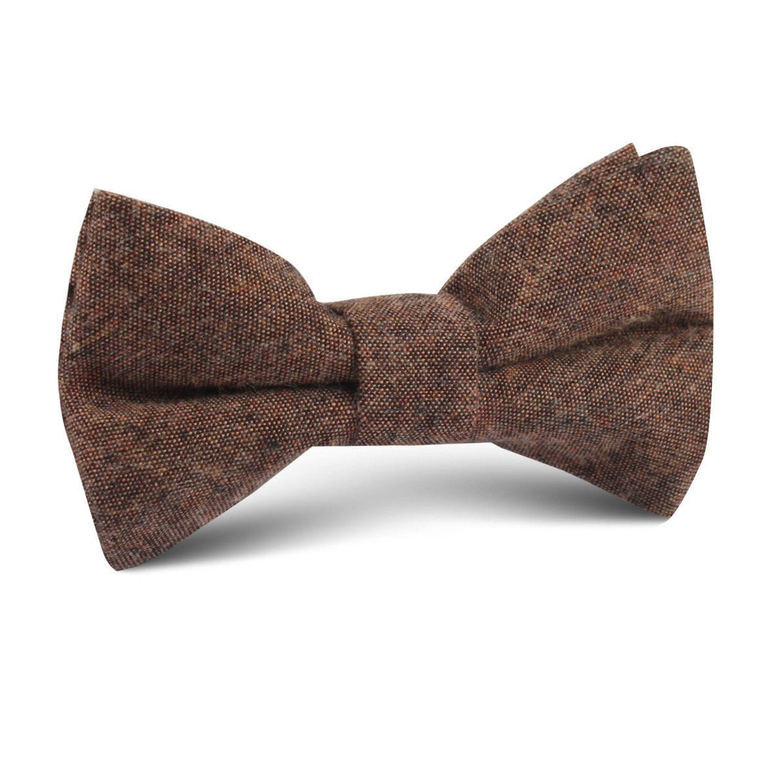 Monaco Brown Kids Bow Tie