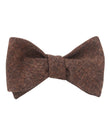 Monaco Brown Self Tied Bowtie