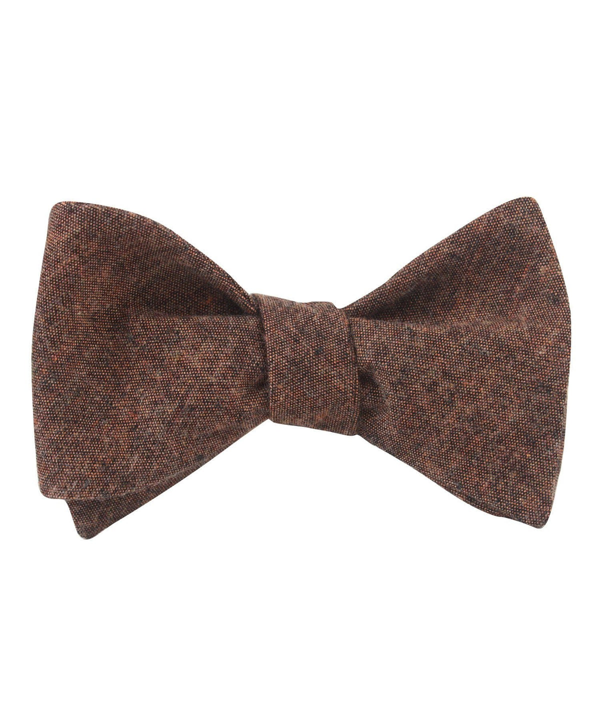 Monaco Brown Self Tied Bowtie