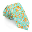 Monaco Floral Skinny Tie