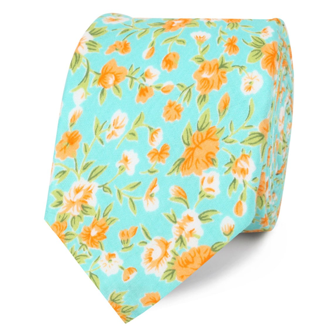 Monaco Floral Skinny Ties