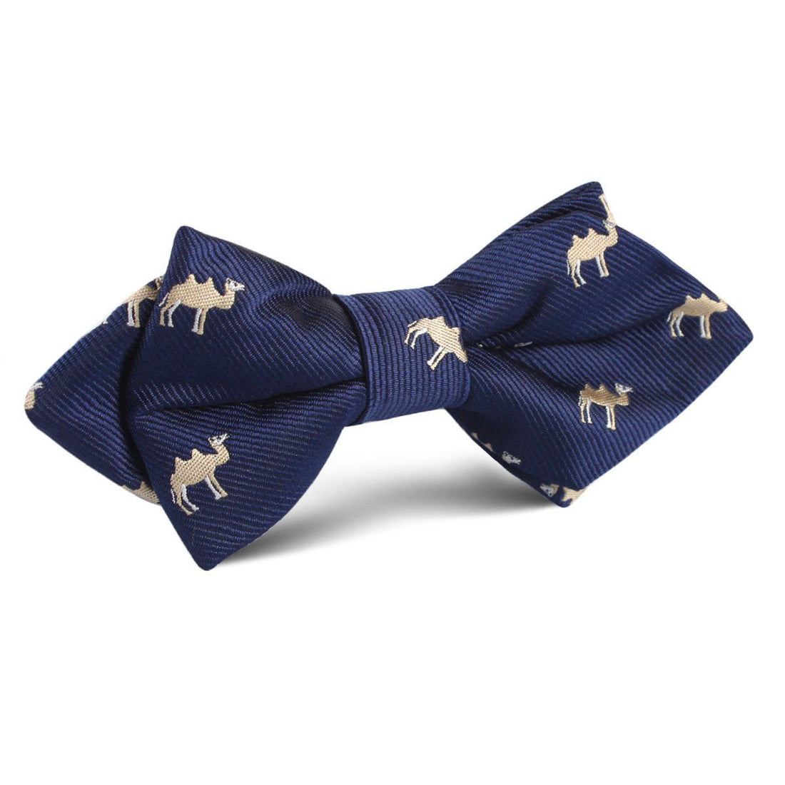 Mongolian Camel Diamond Bow Tie