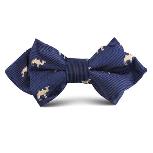 Mongolian Camel Kids Diamond Bow Tie