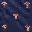 Monkey Fabric Mens Bow Tie