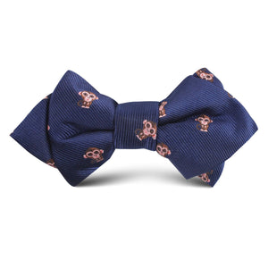 Monkey Kids Diamond Bow Tie