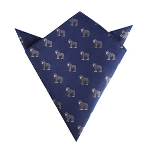 Mountain Gorilla Pocket Square