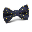 Mr Churchill Yellow Dots Kids Bow Tie