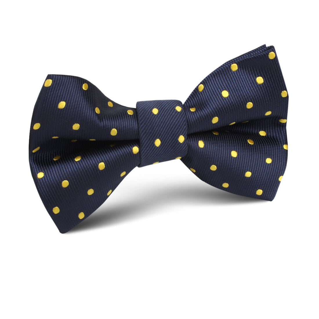 Mr Churchill Yellow Dots Kids Bow Tie