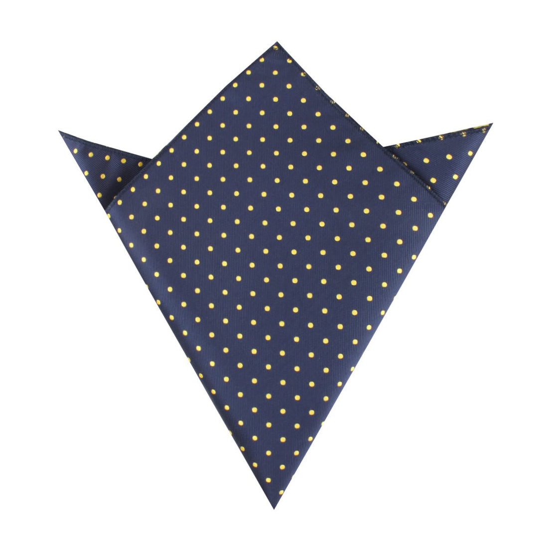 Mr Churchill Yellow Dots Pocket Square