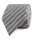 Mustard Pinstripe Necktie