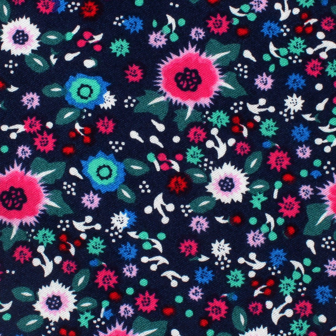 Nairobi Floral Pocket Square Fabric