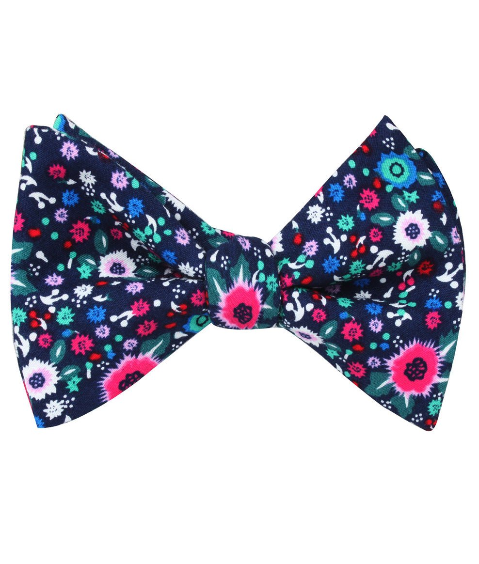 Nairobi Floral Self Tie Bow Tie