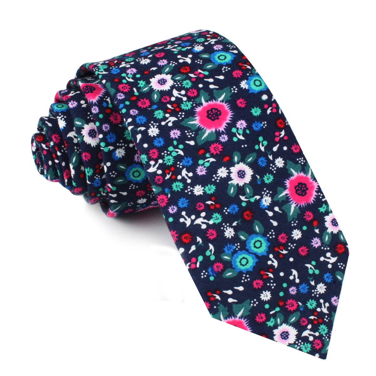 Nairobi Floral Skinny Tie