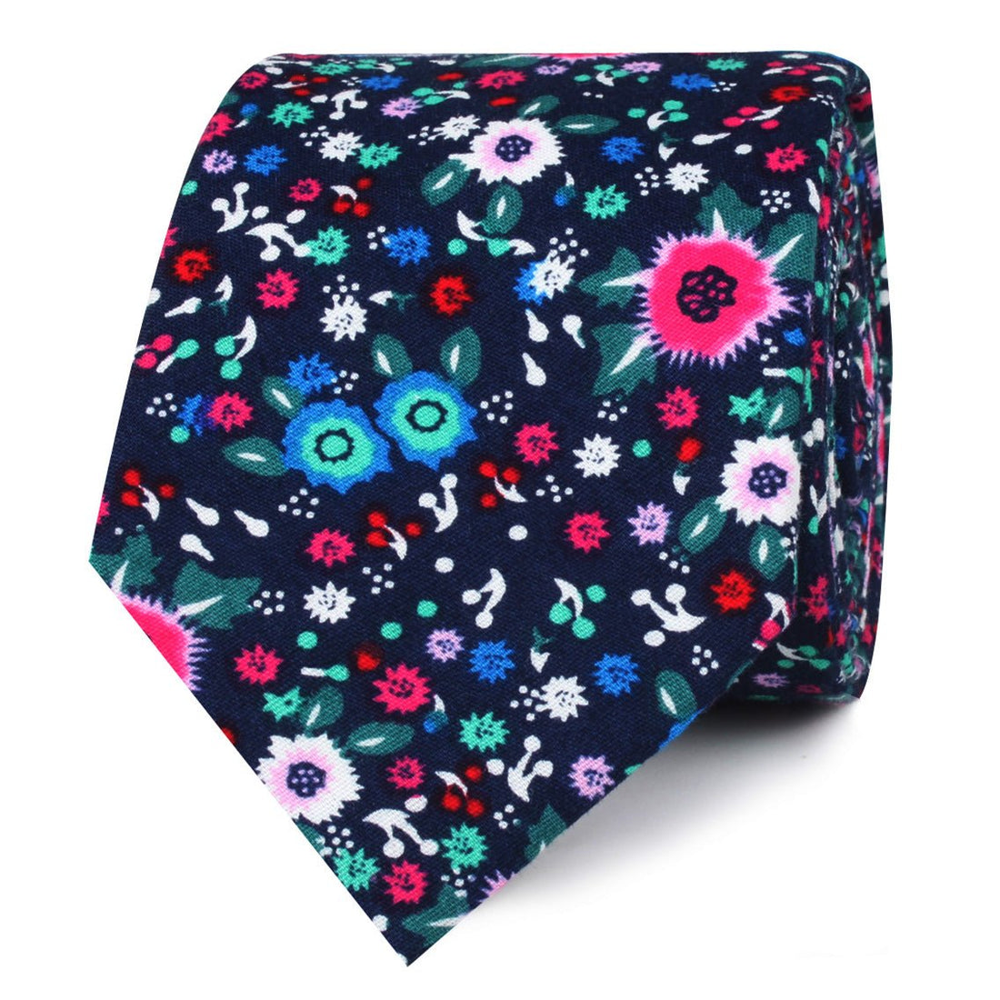 Nairobi Floral Skinny Ties