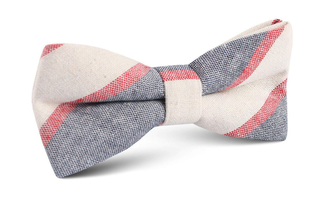 Napoleon Inferno Linen Bow Tie