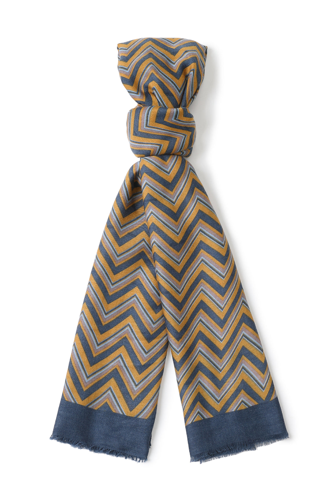 Nautical Voyagers Zigzag Scarf