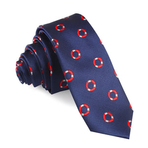 Nautical Float Skinny Tie