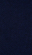 Navy Blue Textured Cotton-Blend Socks Fabric