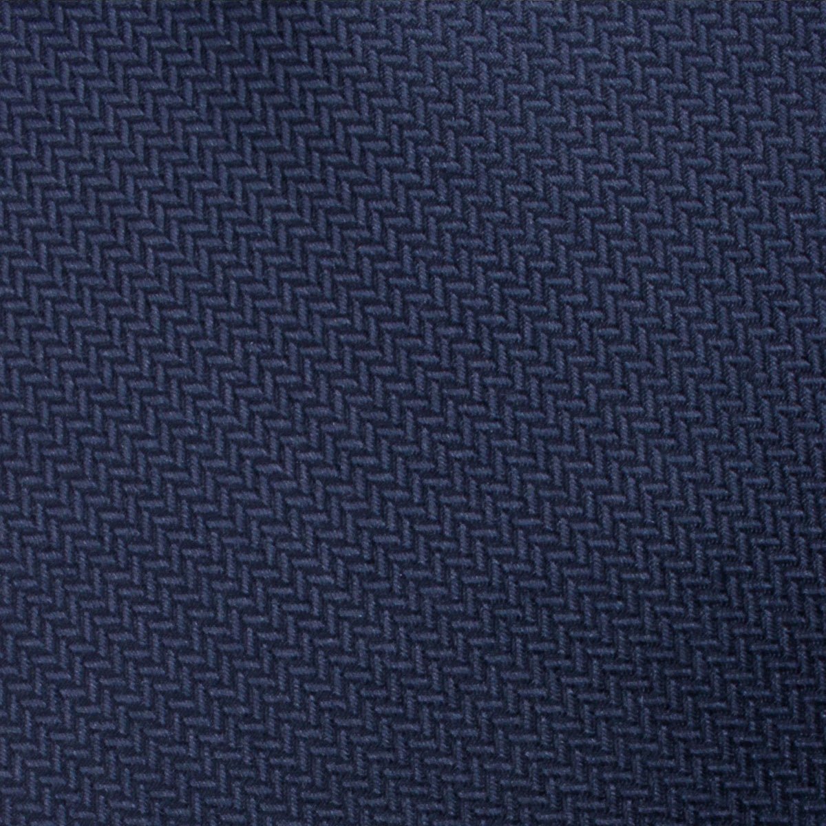 Navy Blue Diagonal Herringbone Kids Bow Tie Fabric