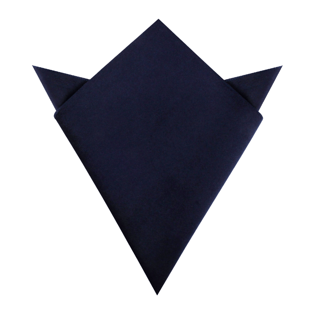 Navy Blue Bond Velvet Pocket Square