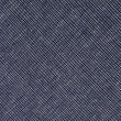 Navy Blue Needle Stitch Linen Necktie Fabric