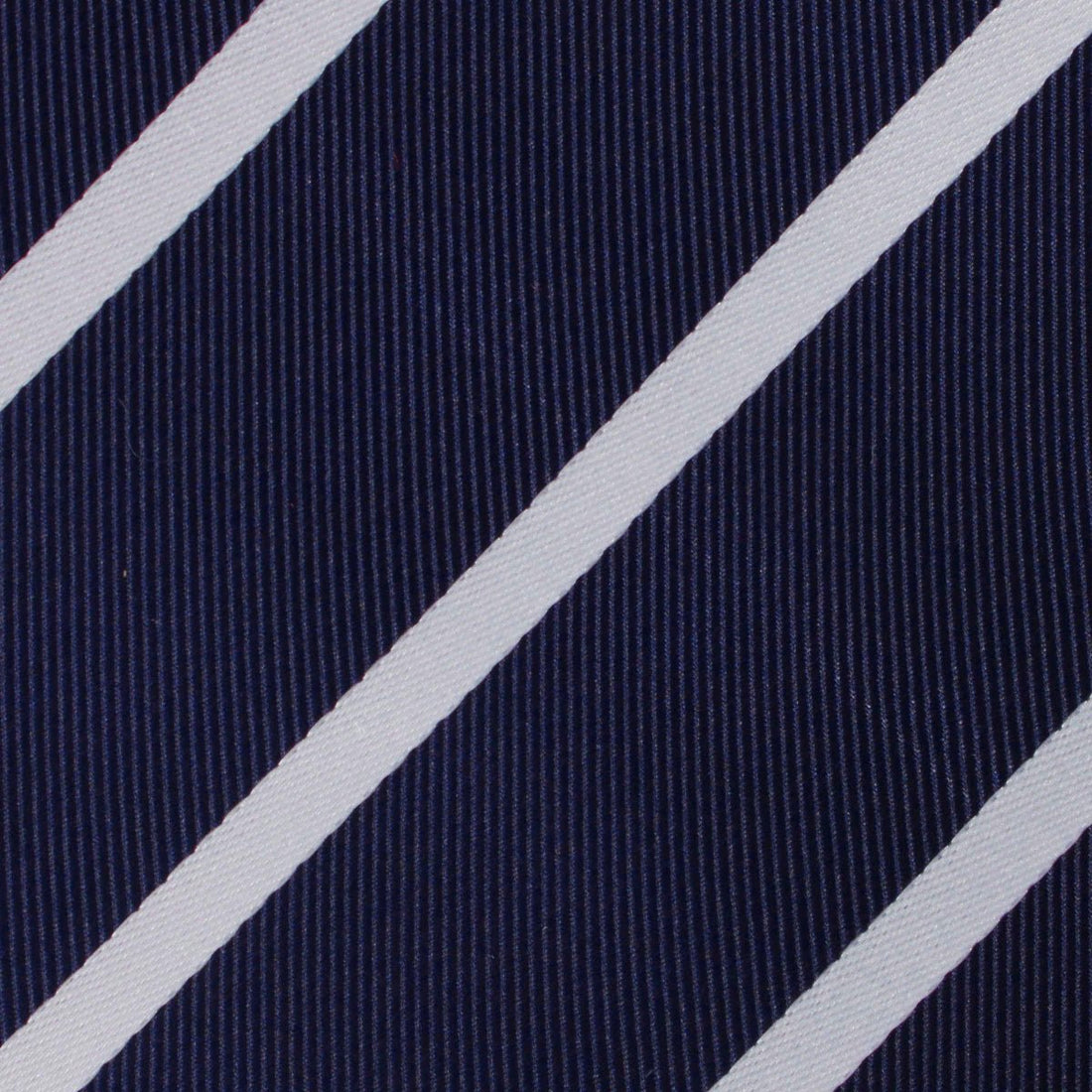 Navy Blue Pencil Stripe Fabric Kids Bowtie