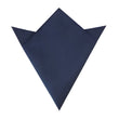 Navy Blue Weave Pocket Square