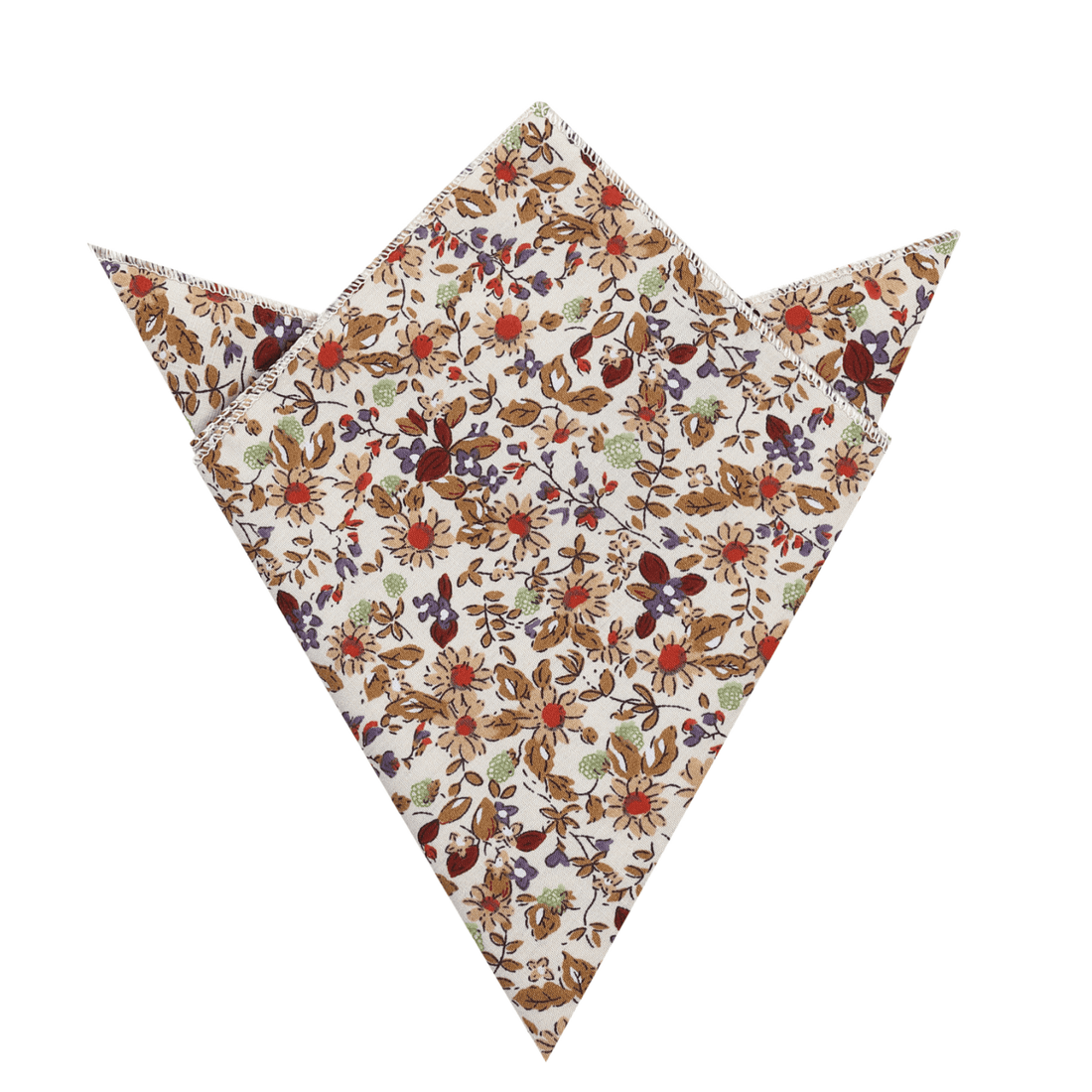 New York Autumn Blossom Pocket Square