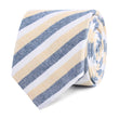 New York Striped Slim Tie