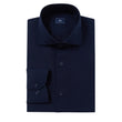 Newhouse Navy Poplin Easy Care Shirt