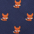 North American Kit Fox Fabric Necktie