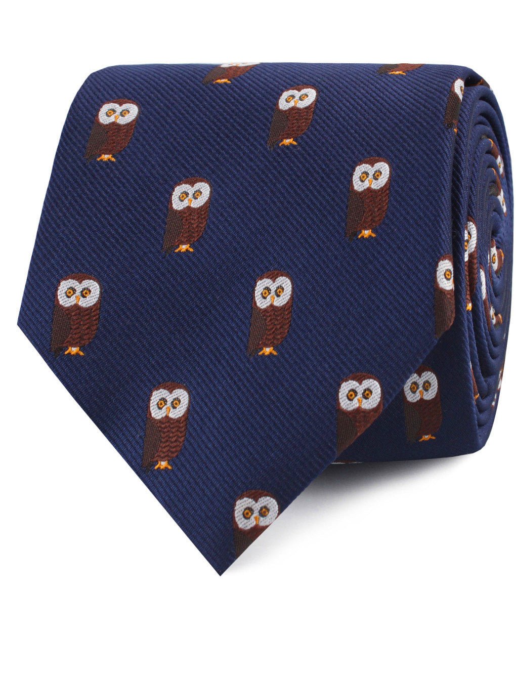 Northern Brown Owl Necktie