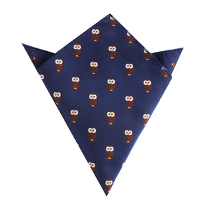 Northern Brown Owl Pocket Square