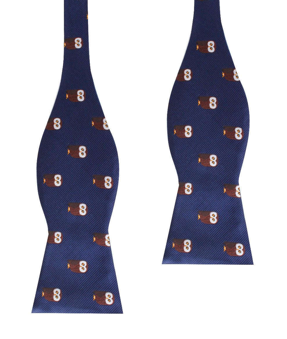 Northern Brown Owl Self Bow Tie