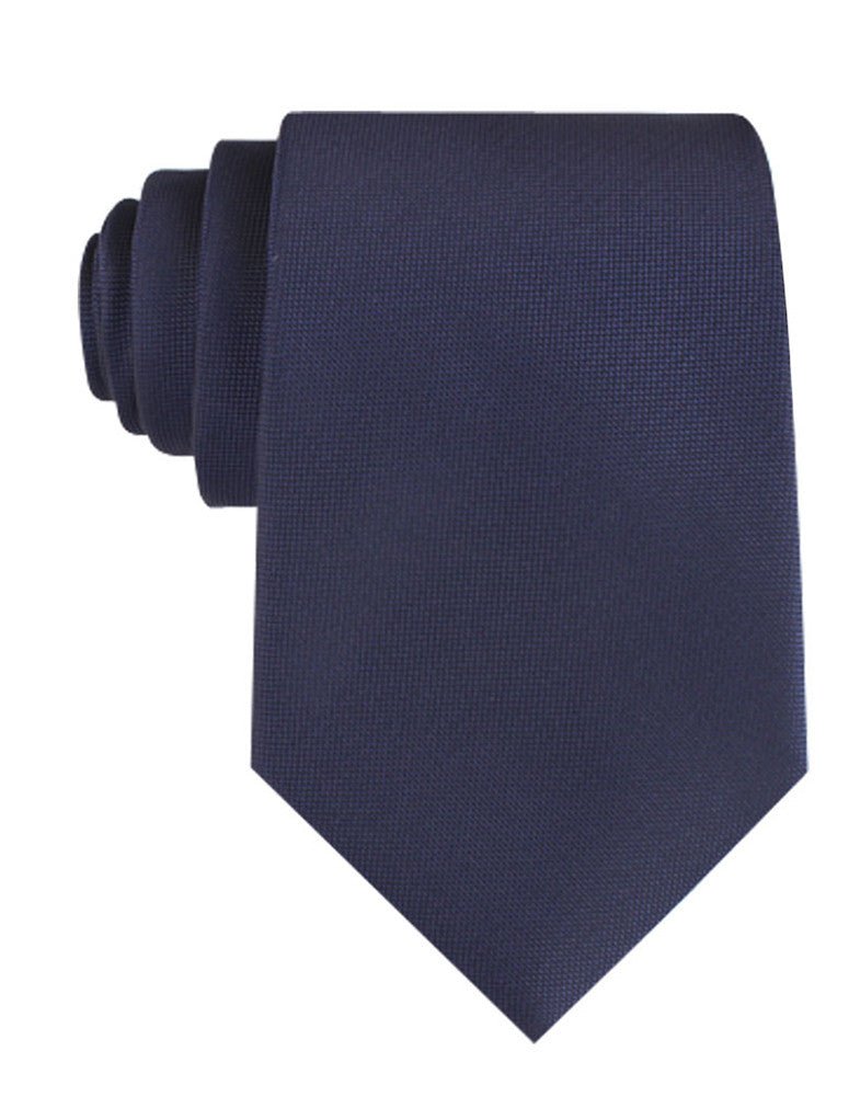 Nude Navy Blue Tie