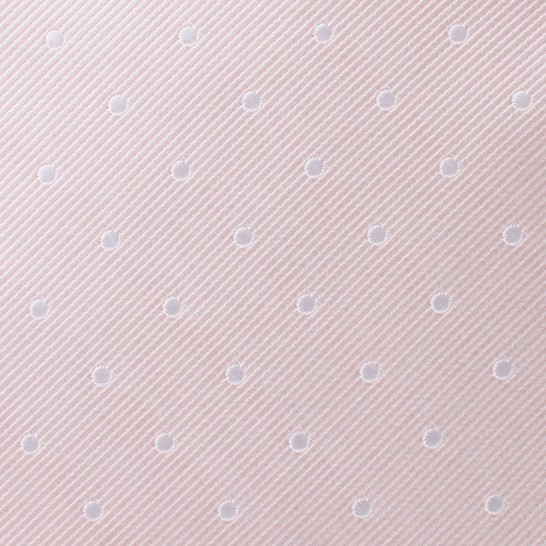 Nude Pink Polka Dots Bow Tie Fabric