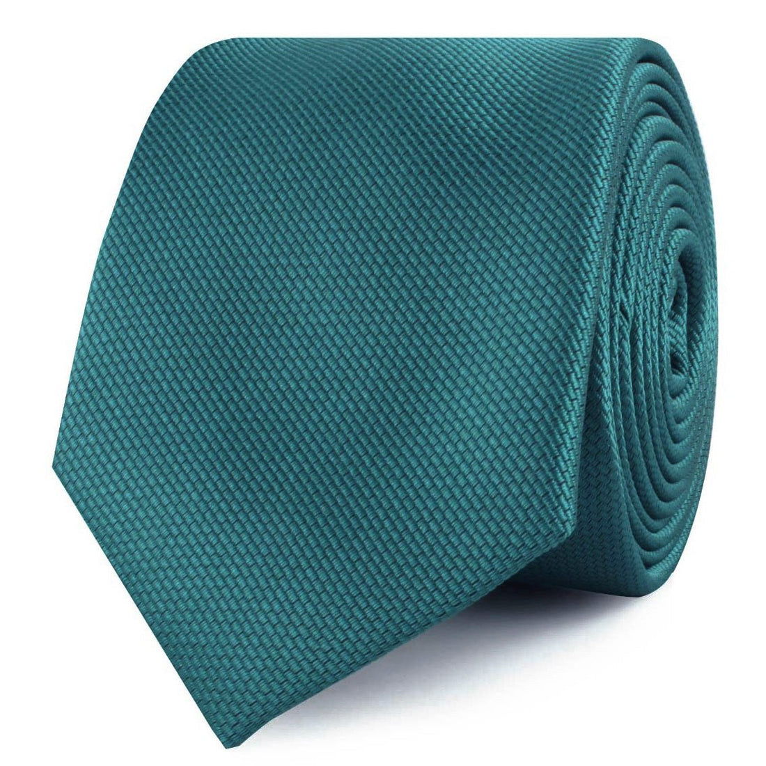 Oasis Blue Weave Skinny Ties