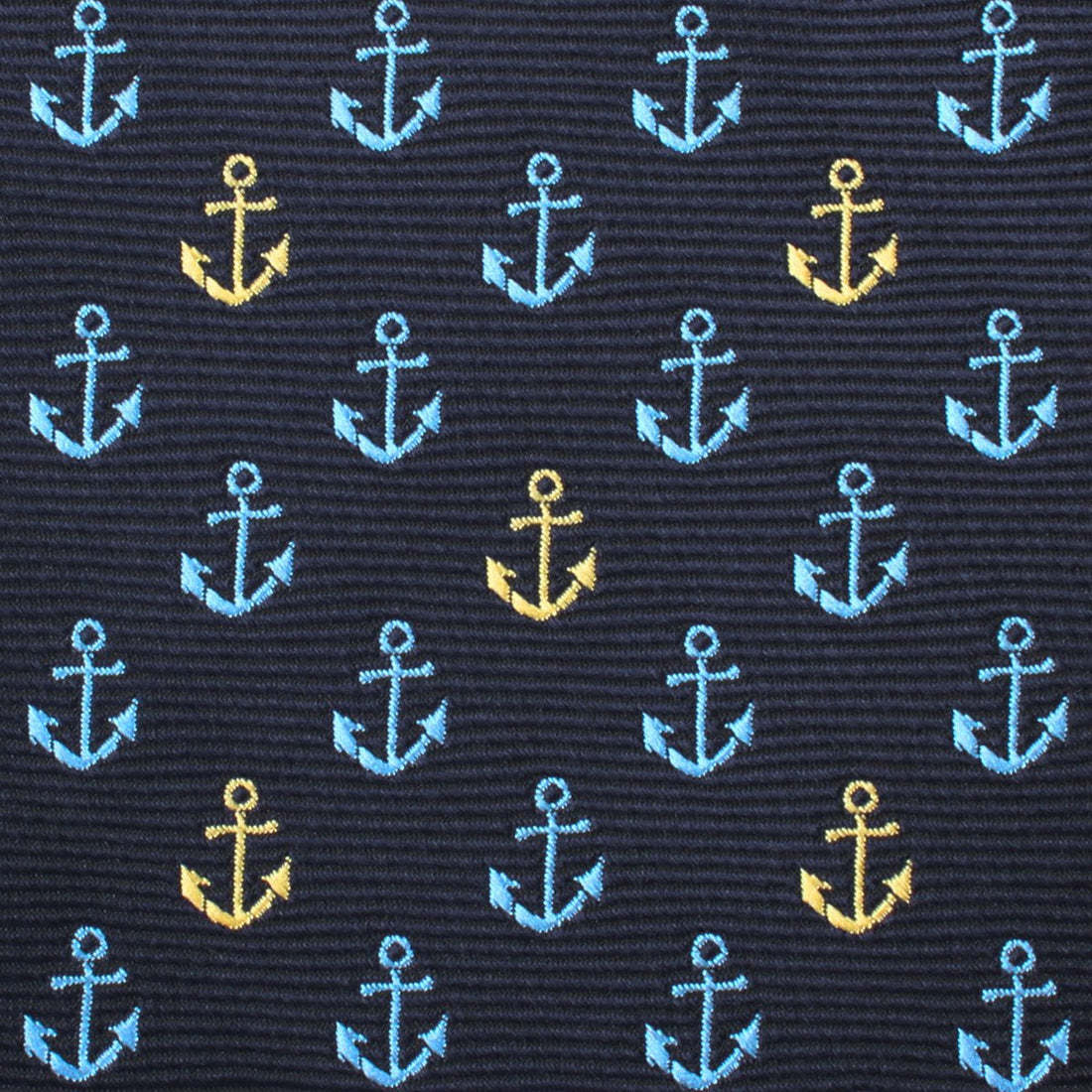 Ocho Rios Anchor Pocket Square Fabric