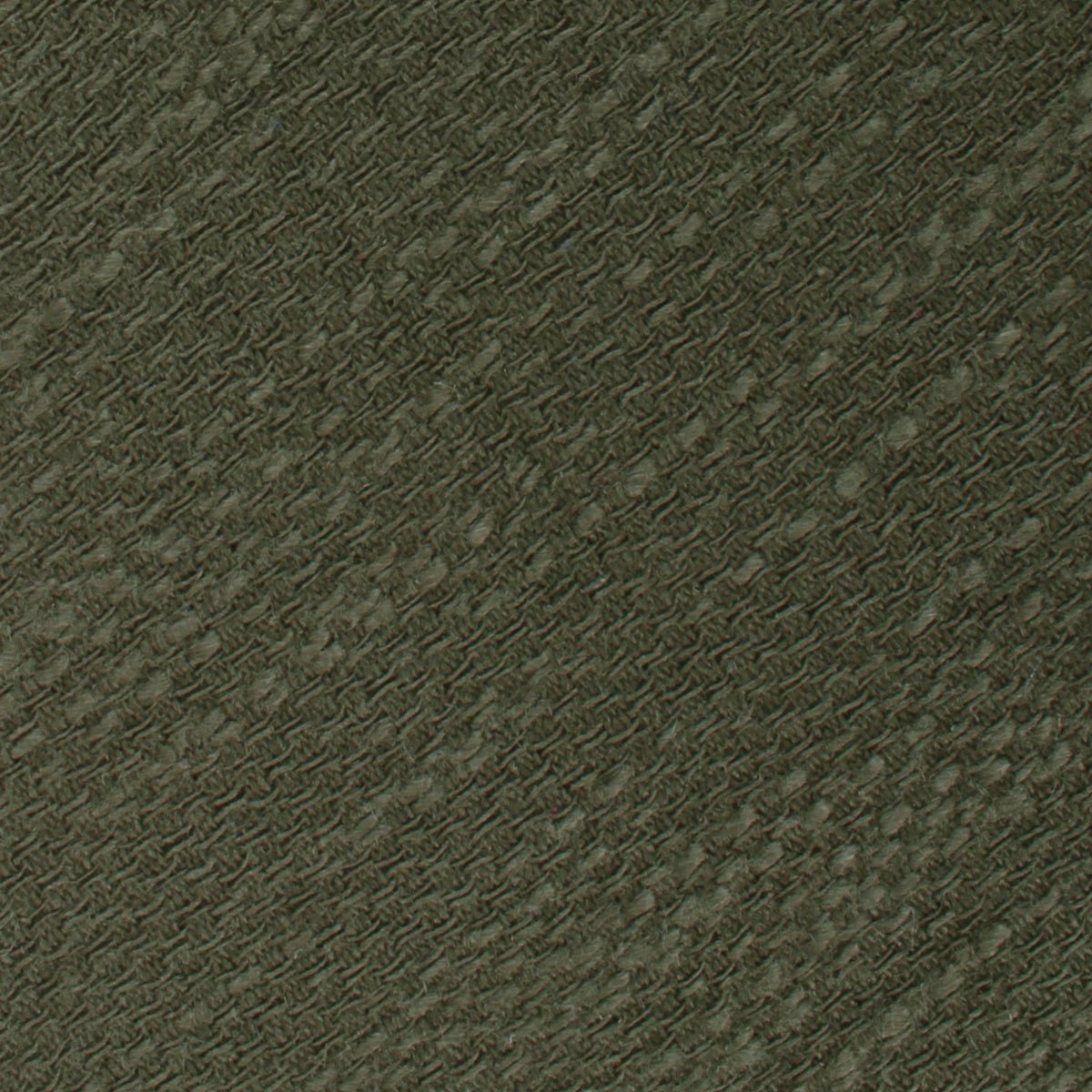 Olive Green Coarse Linen Self Bow Tie Fabric