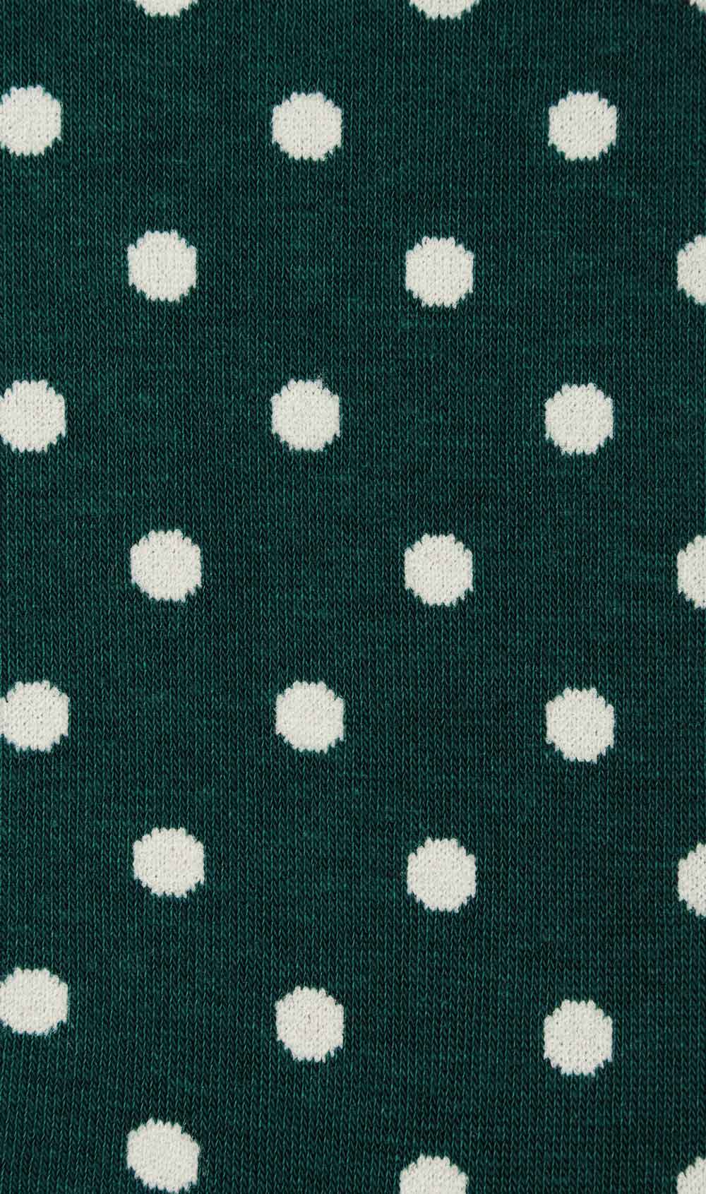 Olive Green Dot Socks Fabric