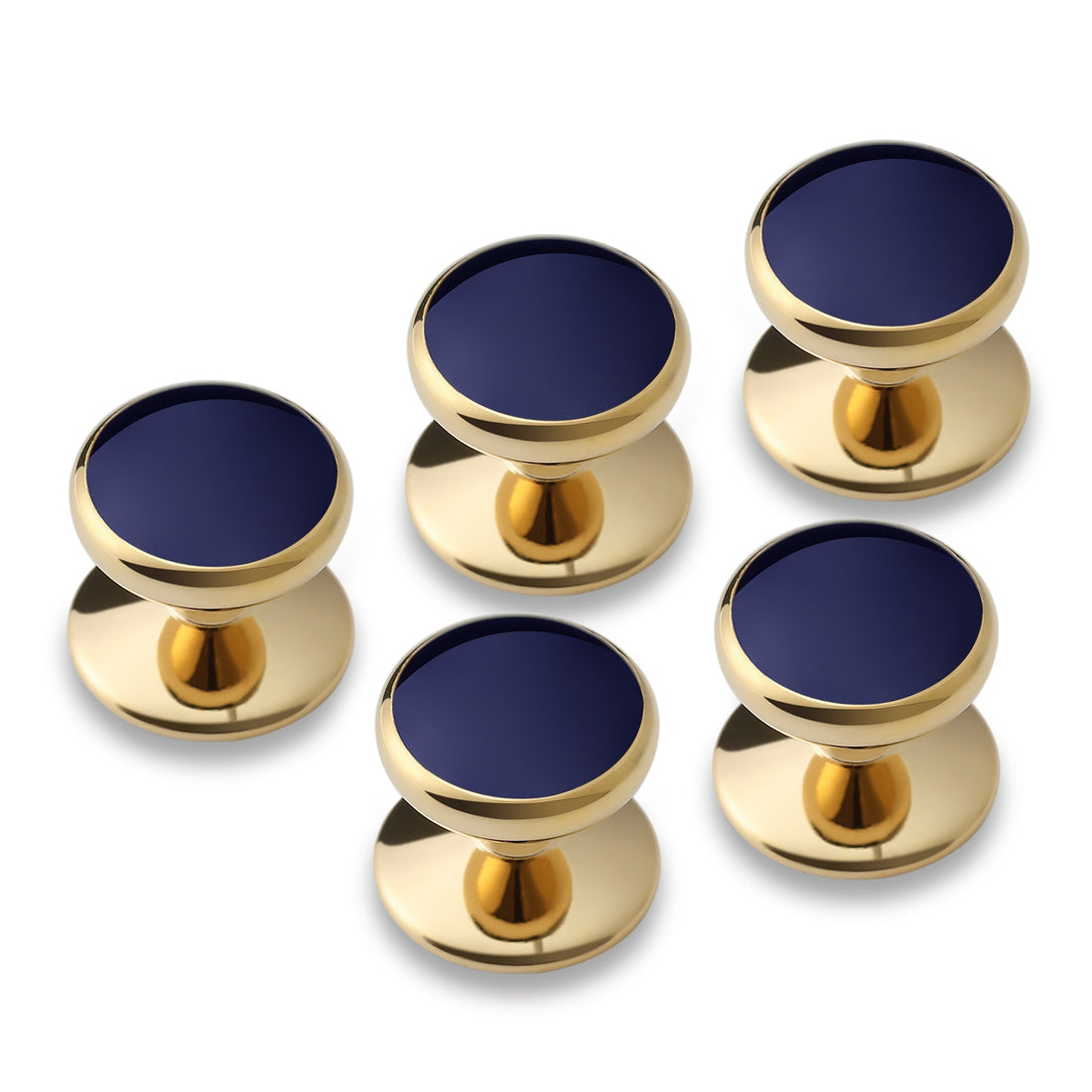 Orion Blue Stone Tuxedo Shirt Studs