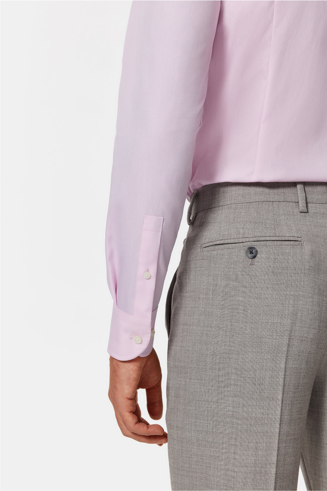 Pacelli Pink Oxford Easy Care Shirt