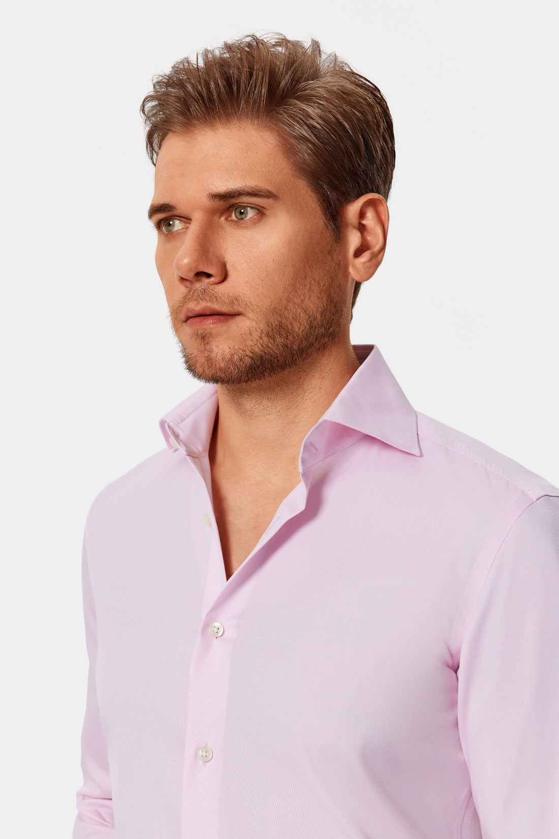 Pacelli Pink Oxford Easy Care Shirt