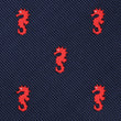 Pacific Seahorse Bow Tie Fabric