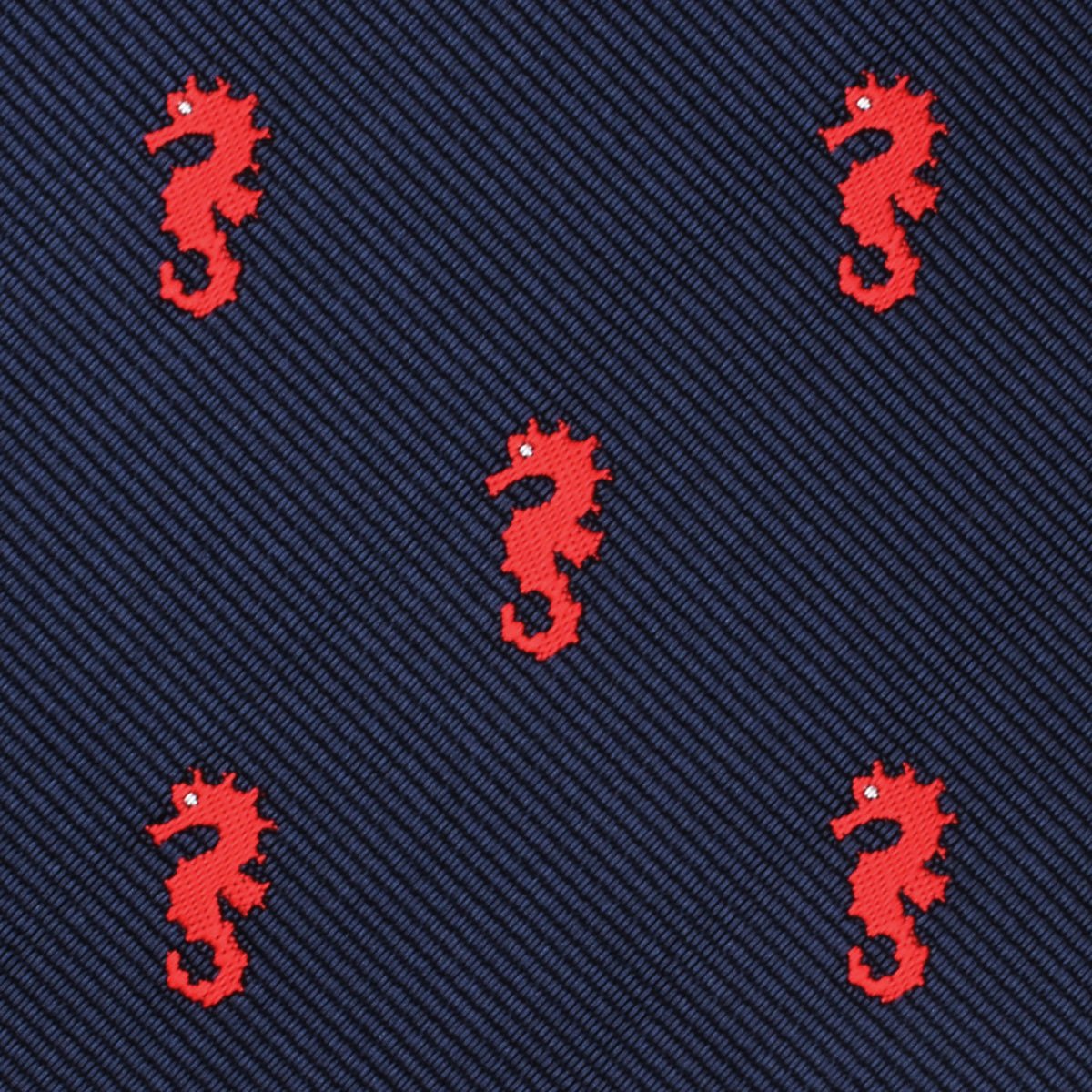 Pacific Seahorse Bow Tie Fabric