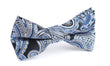 Paisley Blue Bow Tie OTAA