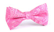 Paisley Pink Bow Tie OTAA