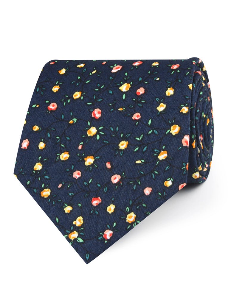 Paris Floral Neckties