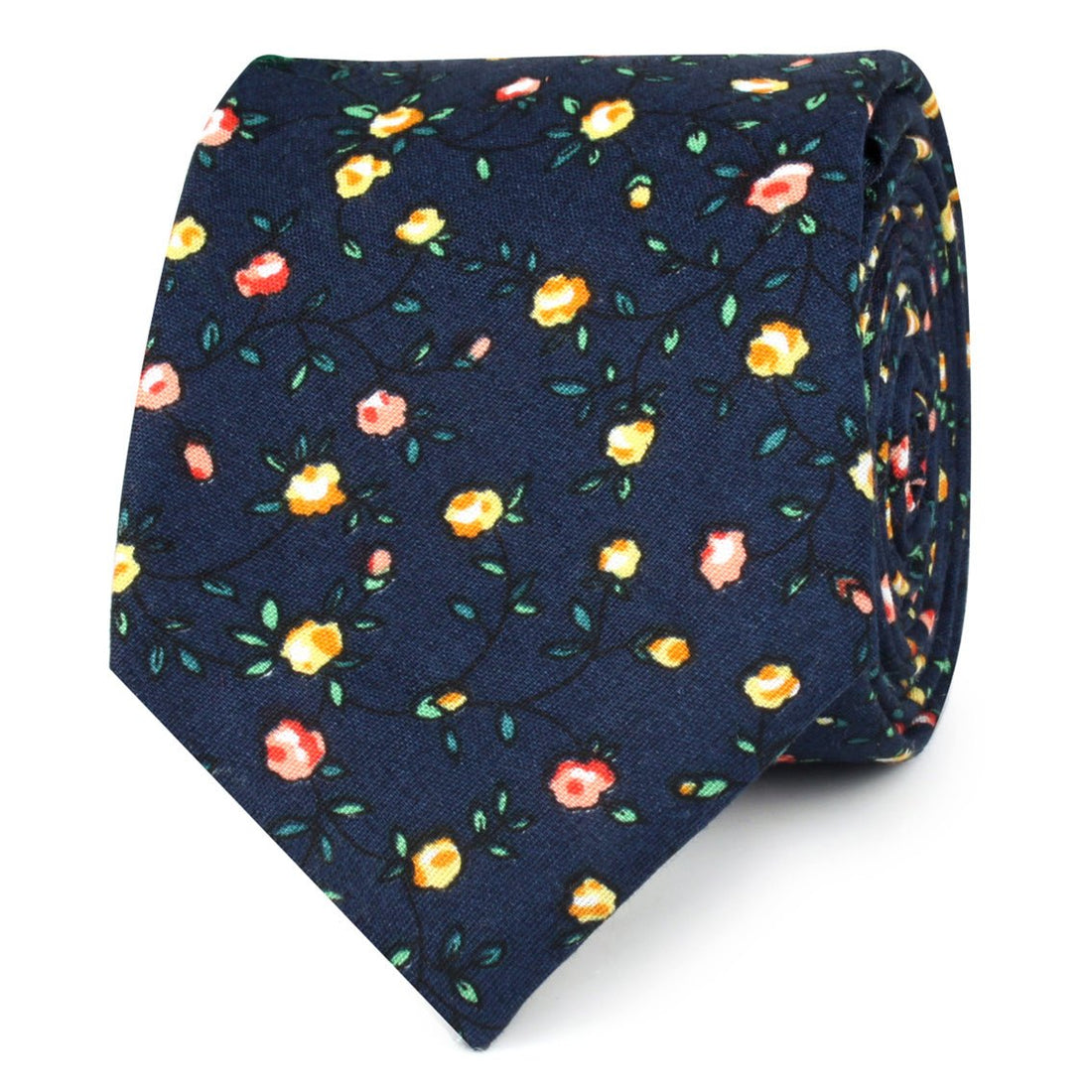 Paris Floral Skinny Ties