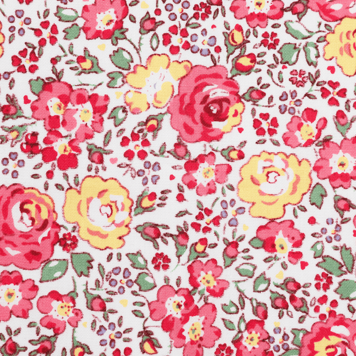 Parisian Rose Garden Tie Fabric